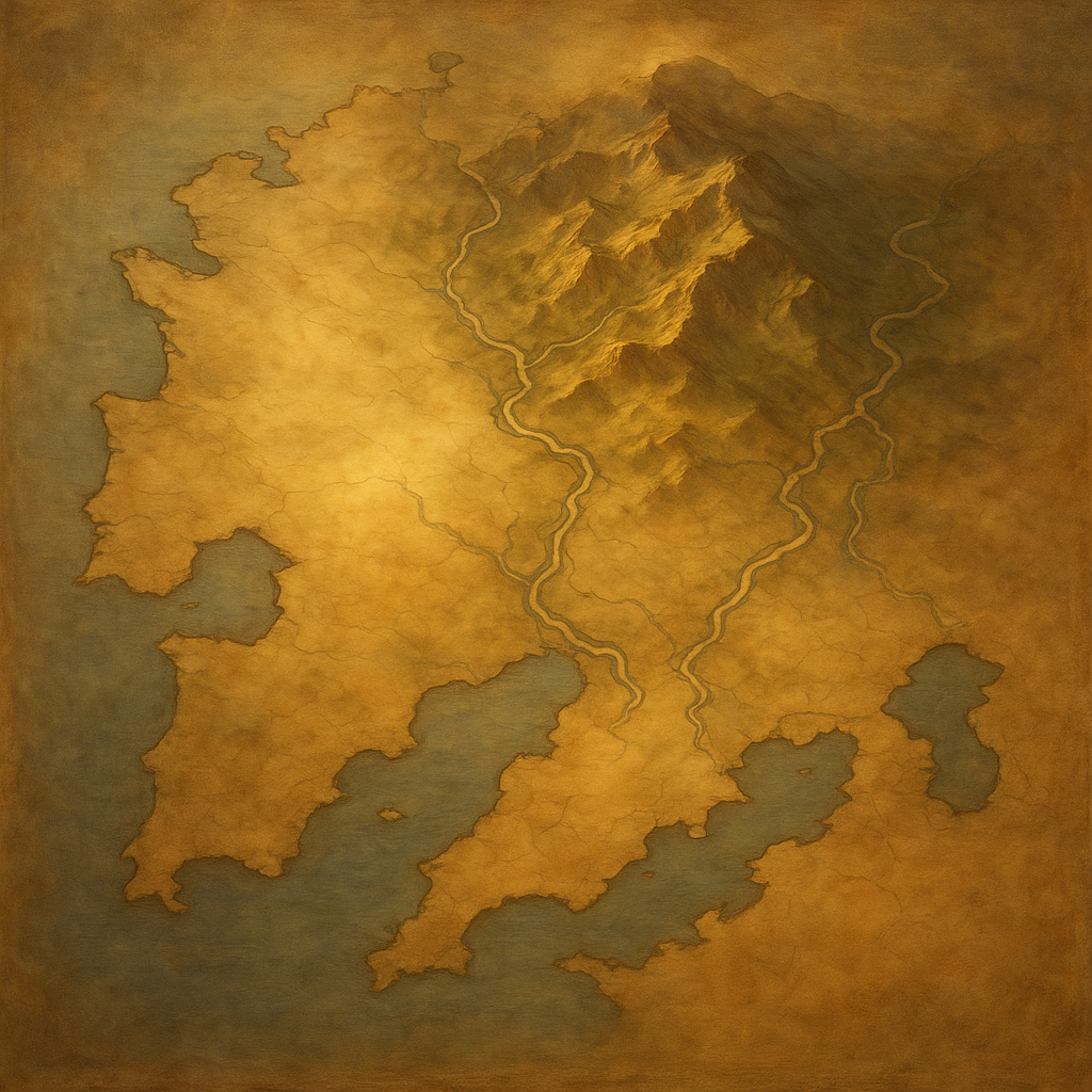 Historical map backdrop