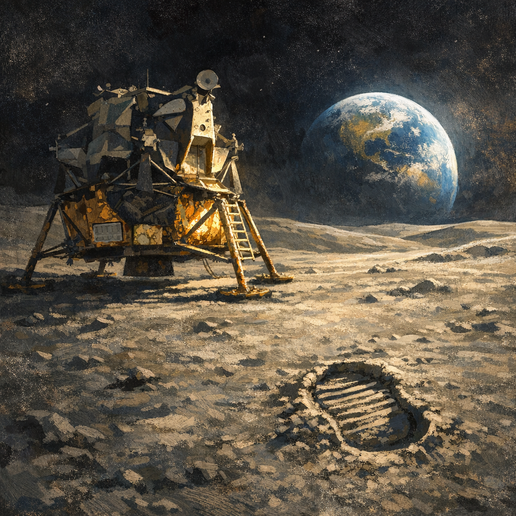 Moon Landing artwork